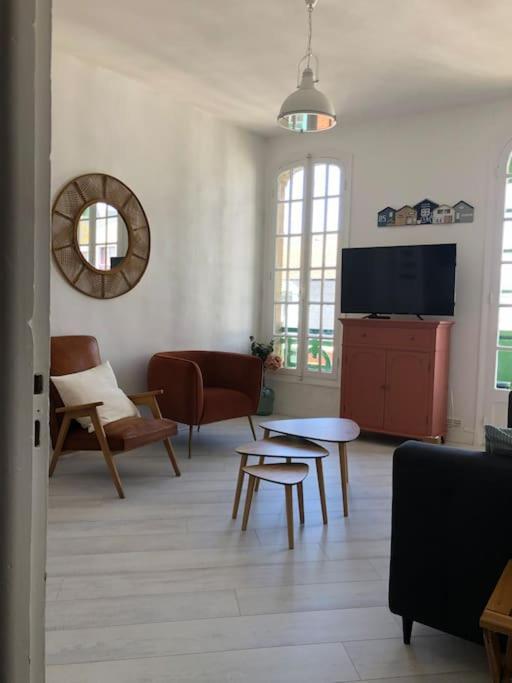 Appartement Vue Mer Laterale Mers-les-Bains Kültér fotó