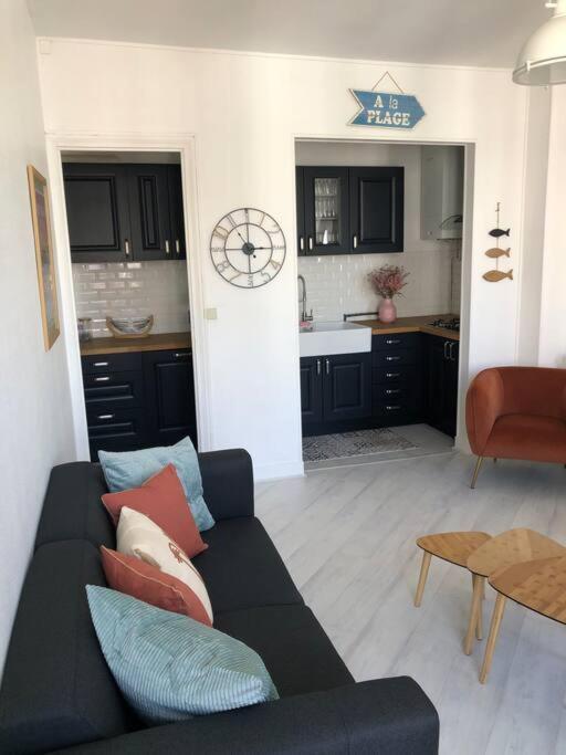 Appartement Vue Mer Laterale Mers-les-Bains Kültér fotó